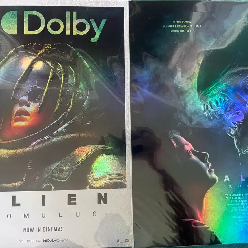 [BUNJANG] Alien: Romulus Dolby Cinema Poster Set / 에이리언 로물루스 돌비 포스터 2종 팝니다