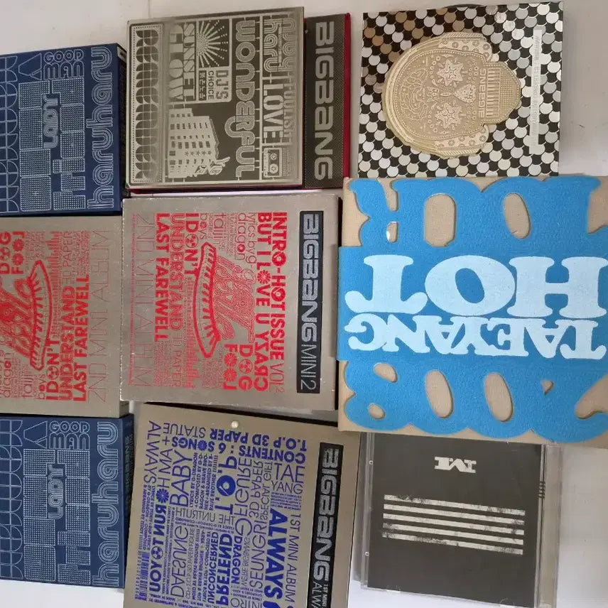 [BUNJANG] BIGBANG Album Bundle Set (Including Tell Me Goodbye) / 빅뱅 앨범 모음 (Tell Me Goodbye 외)cd 일괄입니다