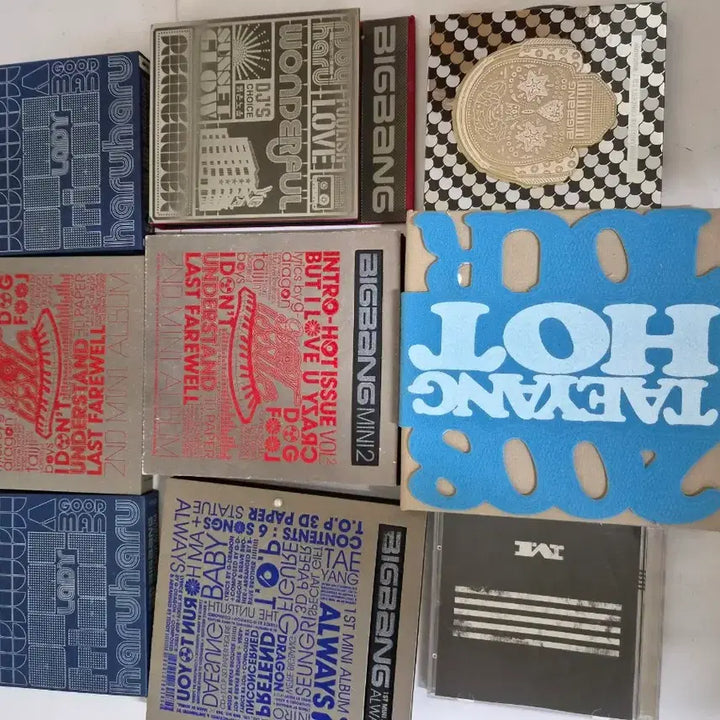 [BUNJANG] BIGBANG Album Bundle Set (Including Tell Me Goodbye) / 빅뱅 앨범 모음 (Tell Me Goodbye 외)cd 일괄입니다