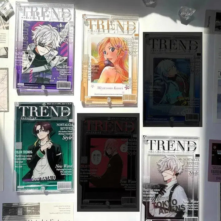 [BUNJANG] Trend Magazine Photocard Holder / 트렌드 매거진 잡지 포토카드 홀더
