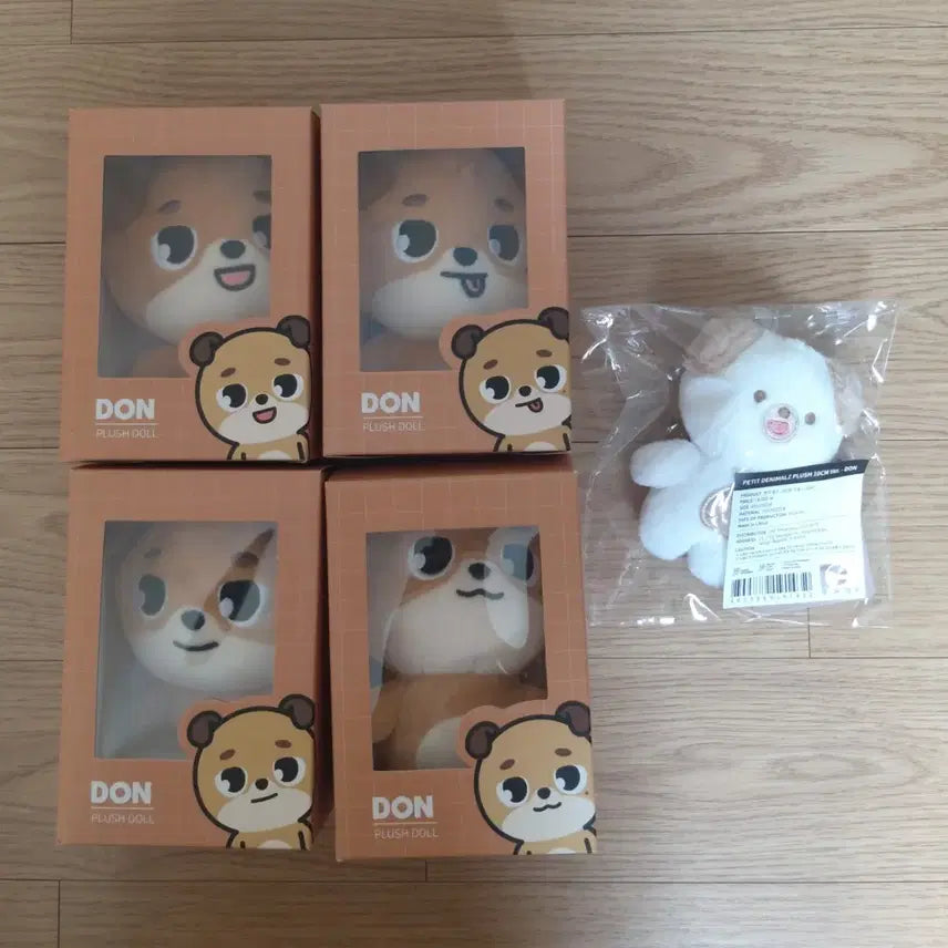 [BUNJANG] Day6 Dowoon Dennimals De_mal Petit_mal Doll Bundle Set / 데이식스 도운 인형 데니멀즈 데멀, 쁘띠멀즈 쁘멀 돈 일괄