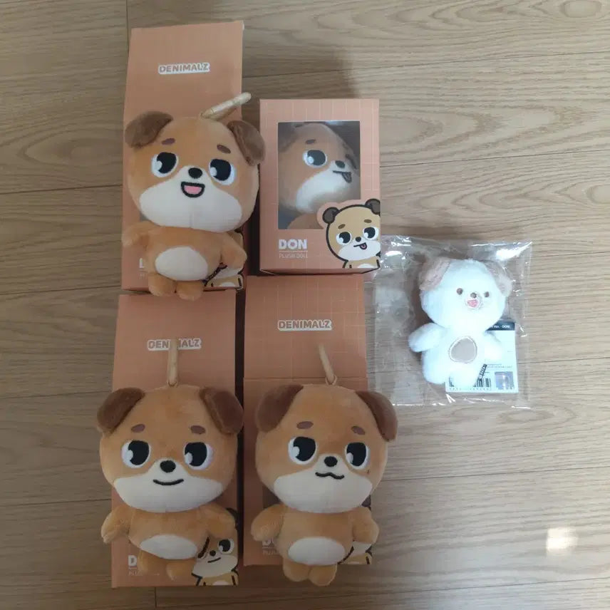 [BUNJANG] Day6 Dowoon Dennimals De_mal Petit_mal Doll Bundle Set / 데이식스 도운 인형 데니멀즈 데멀, 쁘띠멀즈 쁘멀 돈 일괄