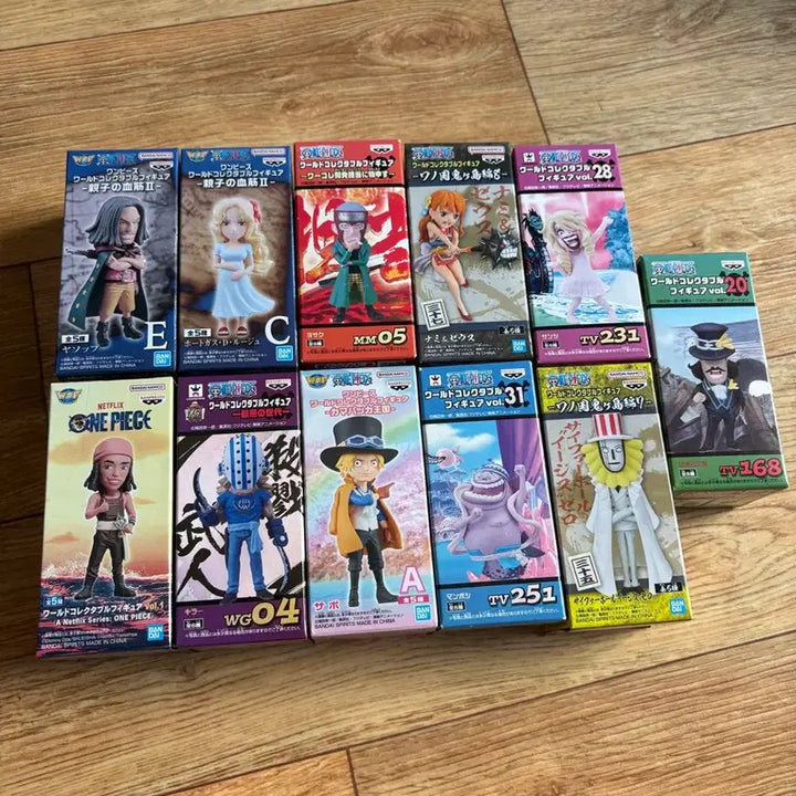 [BUNJANG] One Piece World Collectable Figure (Sealed) / 원피스 월콜 월드콜렉터블 피규어 미개봉