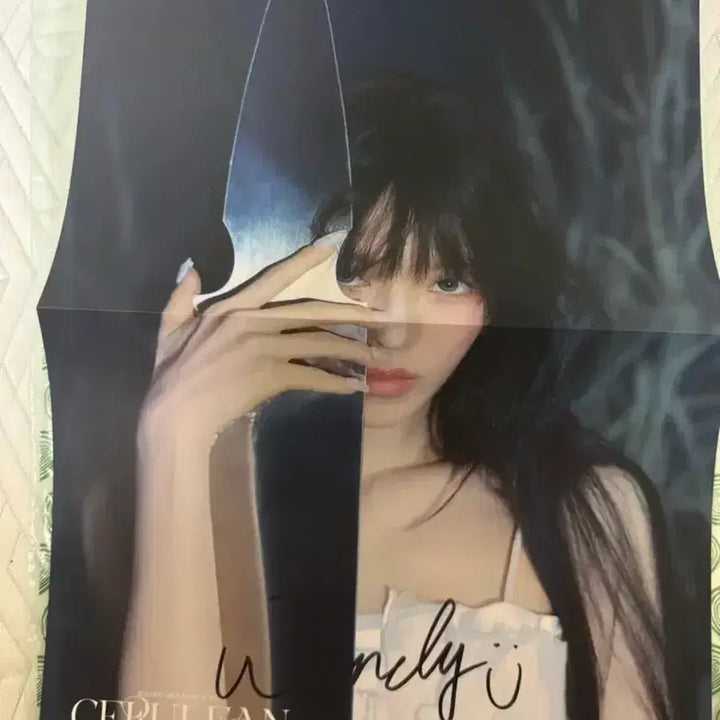 [BUNJANG] Red Velvet Wendy Joy Signed Poster / 레드벨벳 웬디 조이 싸인 포스터 판매합니다