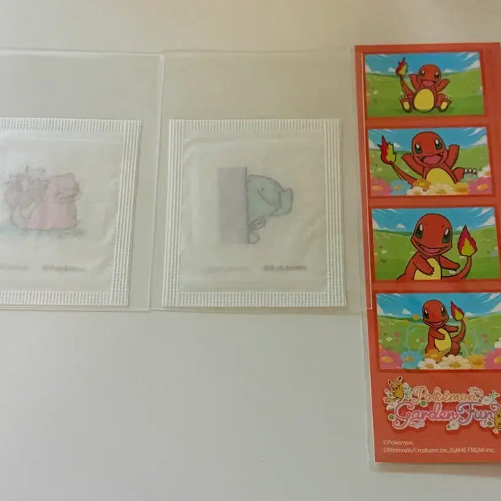 [BUNJANG] Colorgram Metamon Sticker Set + Charmander Sticker / 올리브영 컬러그램 메타몽 띠부씰 6개 + 파이리 스티커