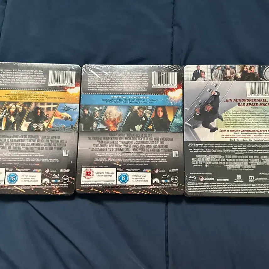[BUNJANG] Mission Impossible Steelbook Blu-ray Set / 미션 임파서블 스틸북