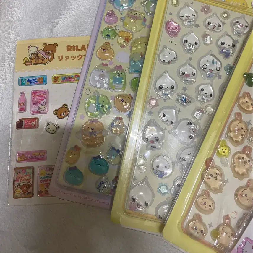 [BUNJANG] BonBon Drop 3D Sticker Bundle Set / 봉봉드롭 3D스티커 일괄