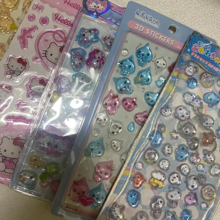 [BUNJANG] BonBon Drop 3D Sticker Bundle Set / 봉봉드롭 3D스티커 일괄