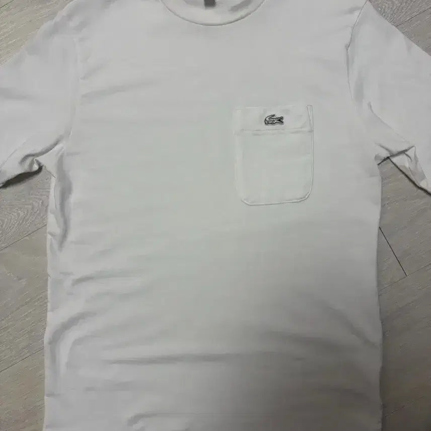[BUNJANG] Lacoste Pocket Short Sleeve T-Shirt / 라코스테 포켓 반팔티