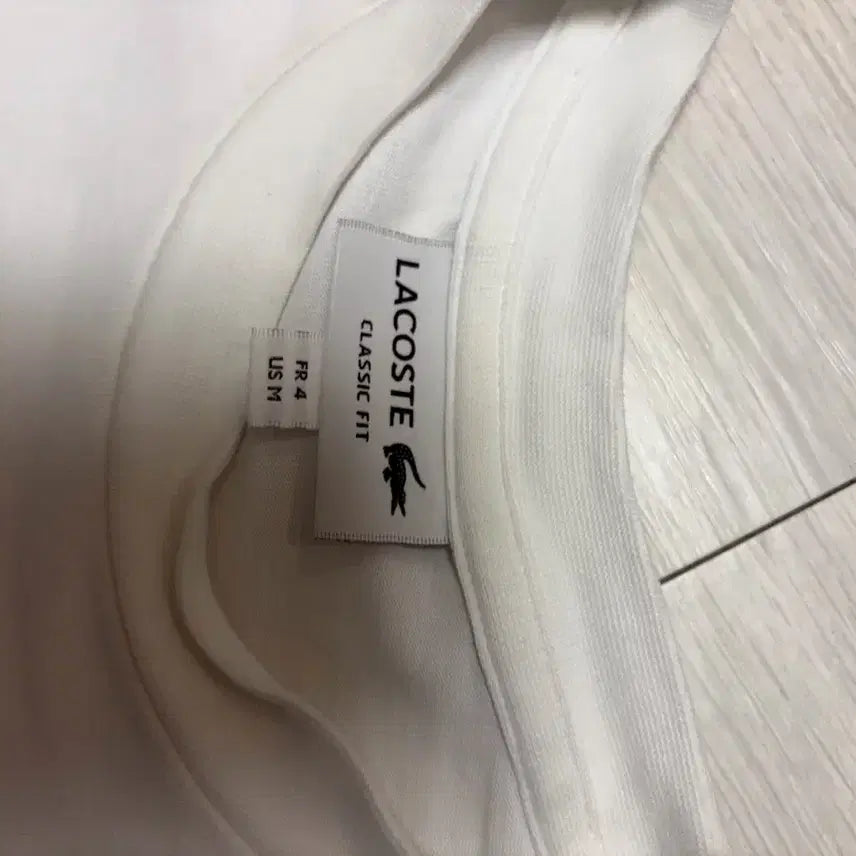 [BUNJANG] Lacoste Pocket Short Sleeve T-Shirt / 라코스테 포켓 반팔티