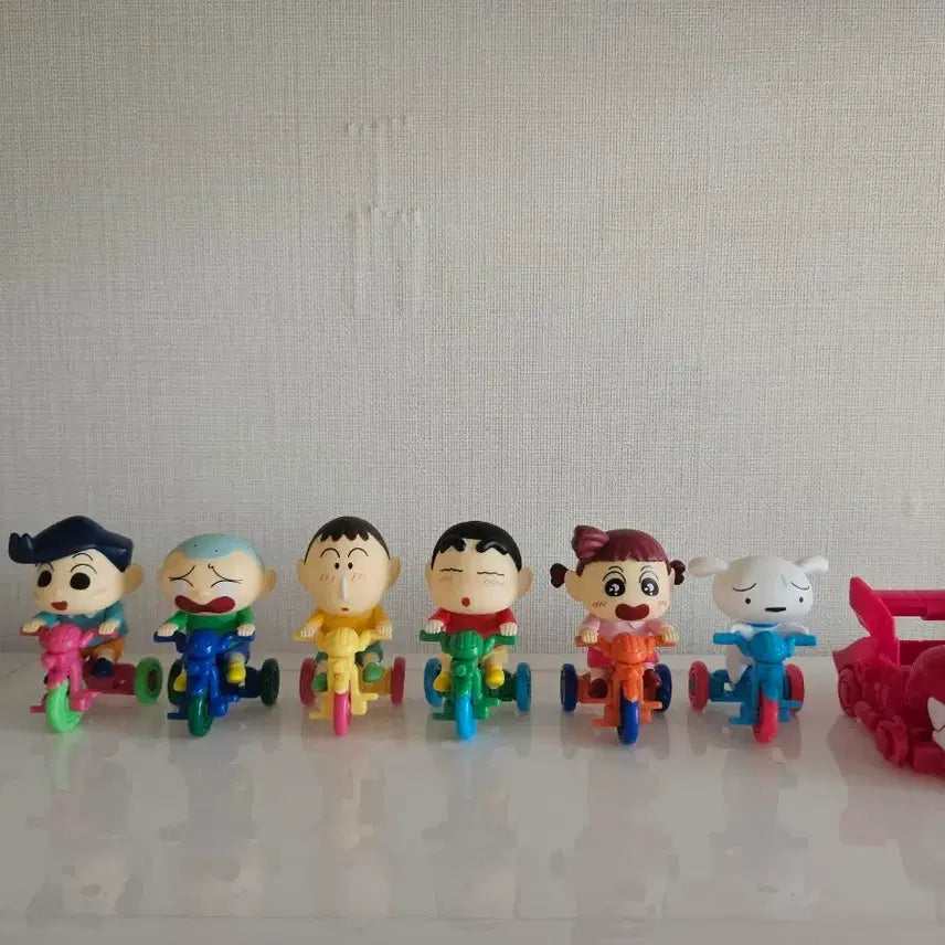 [BUNJANG] Crayon Shin-chan Bicycle Gacha Bundle Set / 짱구 자전거가챠 일괄판매