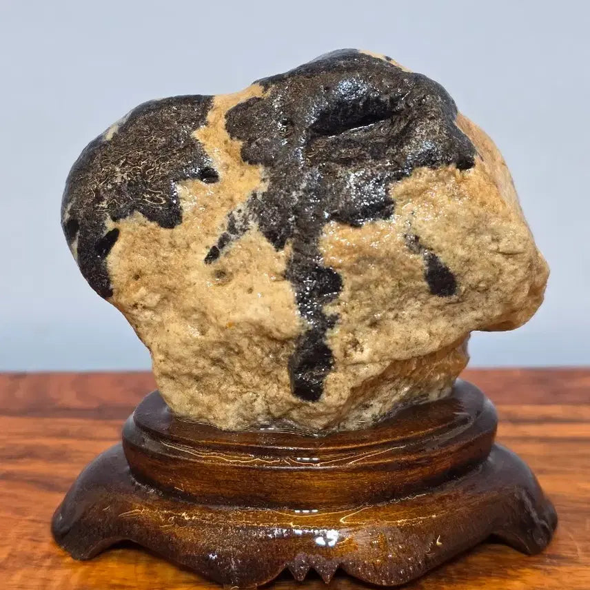 [BUNJANG] Milyang Black Flower Stone Scholar&