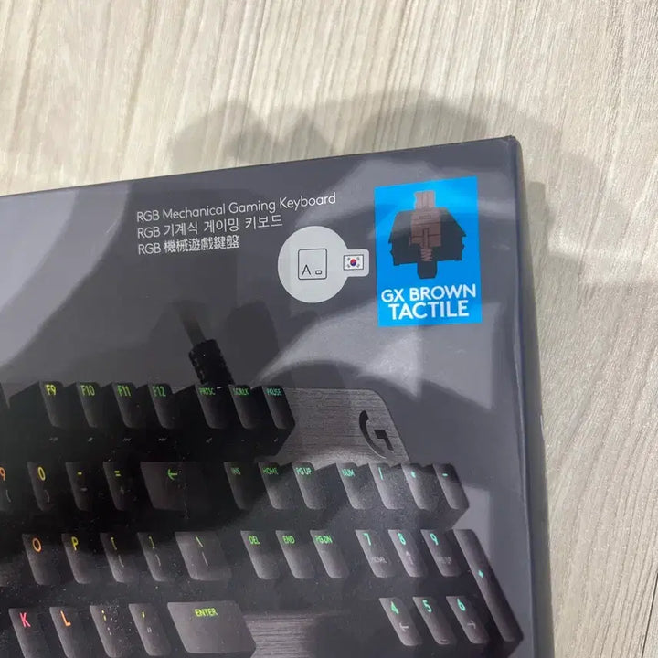 [BUNJANG] Logitech G512 GX Brown Wired Mechanical Keyboard / 로지텍 G512 갈축 유선 기계식키보드