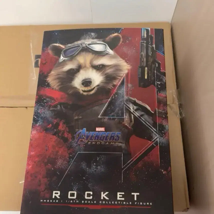 [BUNJANG] Hot Toys Avengers Endgame Rocket 1/6 Scale Figure / 핫토이 어벤져스 엔드게임 로켓 피규어