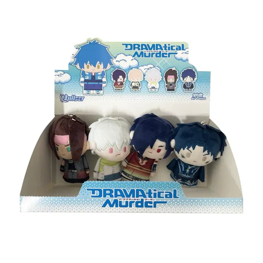 [BUNJANG] Nullset Dramatical Murder Finger Puppets Set of 4 / nullset 드라마티컬 머더 손가락 인형 4종 일괄