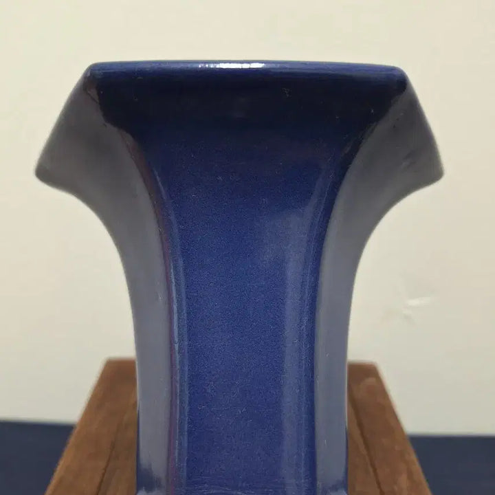 [BUNJANG] Chinese Antique Blue Glazed Vase / 중국 도자기, 골동품, 남유,화고육방준