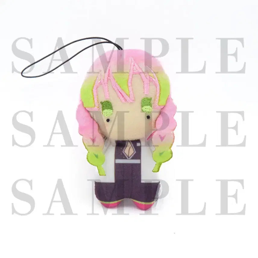 [BUNJANG] Demon Slayer Kanroji Mitsuri Plush Doll / 귀멸의 칼날 유라 후와 누이 미츠리 인형