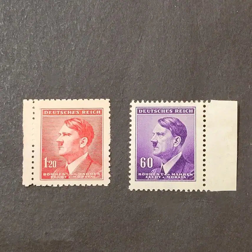 [BUNJANG] 1937 German Hitler Stamps (Set of 2) / 1937년 독일 히틀러우표 2종