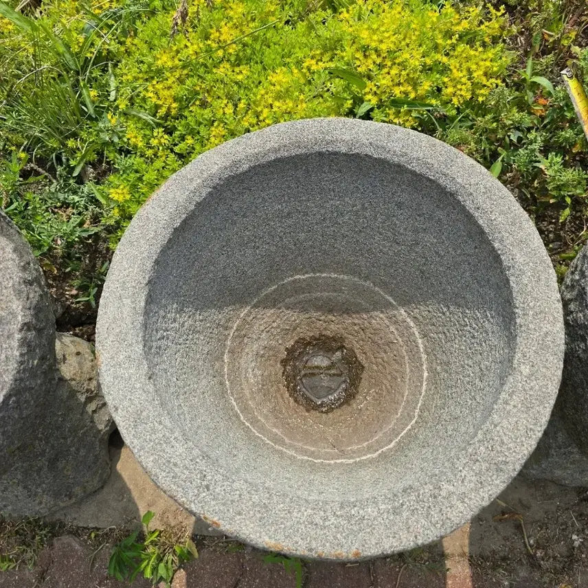 [BUNJANG] Seocheon Cheongseok Mortar and Pestle Set / 서천 청석절구