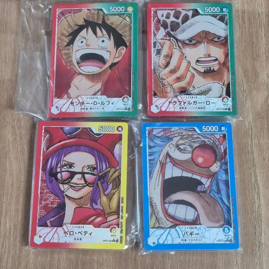 [BUNJANG] One Piece Ichiban Kuji Card Game G Prize Acrylic Stand Set / 원피스 제일복권 카드게임 g상 아크릴 스탠드