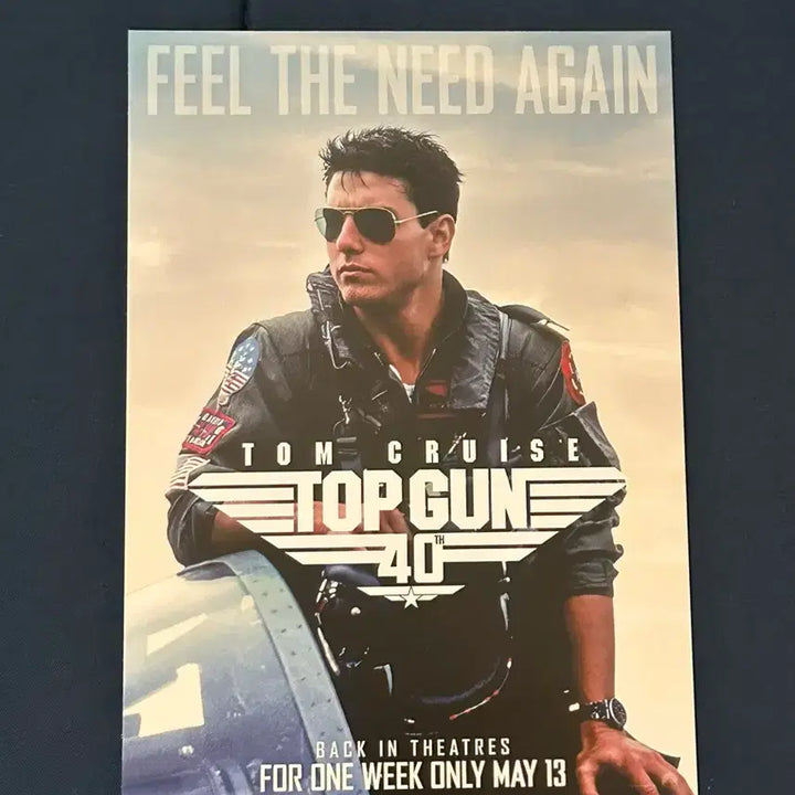 [BUNJANG] Top Gun 40th Anniversary Japanese Theatrical Limited Postcard / 탑건 40주년 일본 극장 한정 포스트카드