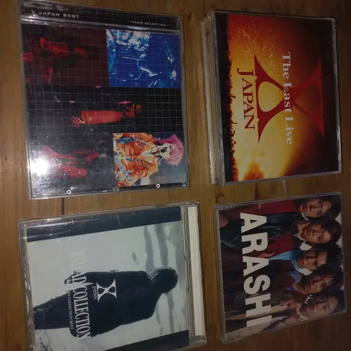 [BUNJANG] X Japan &amp; Arashi CD Bundle / X Japan CD 6장