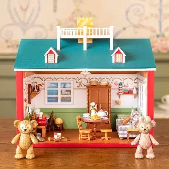 [BUNJANG] Disney 20th Anniversary Duffy &amp; Friends Dollhouse Limited Edition Figure / 20주년 더피와 친구들 돌하우스 한정판 피규어 레어