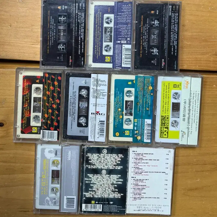[BUNJANG] Club DJ Dance Music Cassette Tape Collection / 클럽 DJ 댄스뮤직 등 카세트테이프 모음