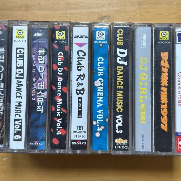 [BUNJANG] Club DJ Dance Music Cassette Tape Collection / 클럽 DJ 댄스뮤직 등 카세트테이프 모음