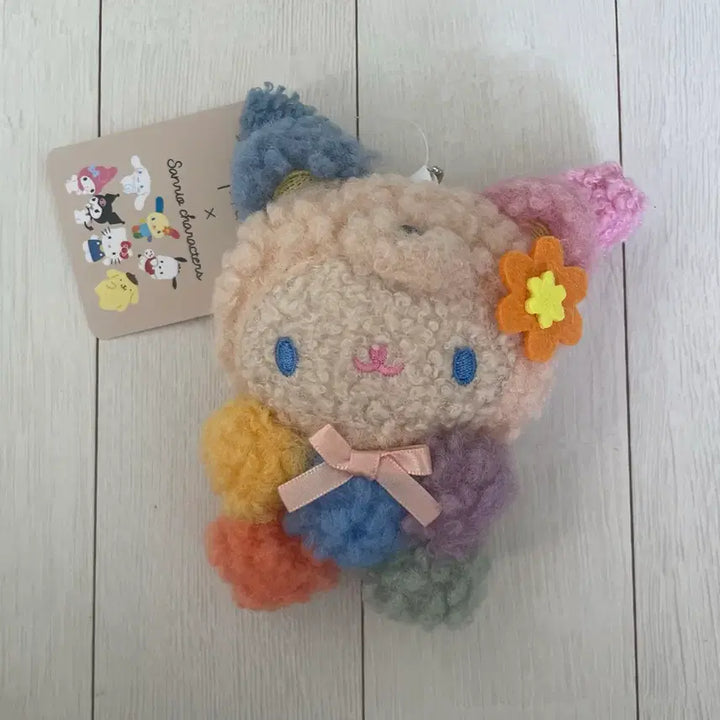 [BUNJANG] Sanrio Usahana Bear Mascot Keyring Plush / 산리오 우사하나 곰돌이 마스코트 키링 인형 양도해요