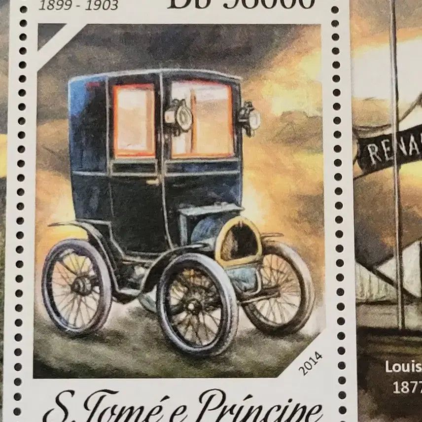 [BUNJANG] France 2014 Louis Renault 70th Death Anniversary Commemorative Stamp / 2014년 프랑스 르노자동차설립자 서거 70주년 기념우표Louis Re