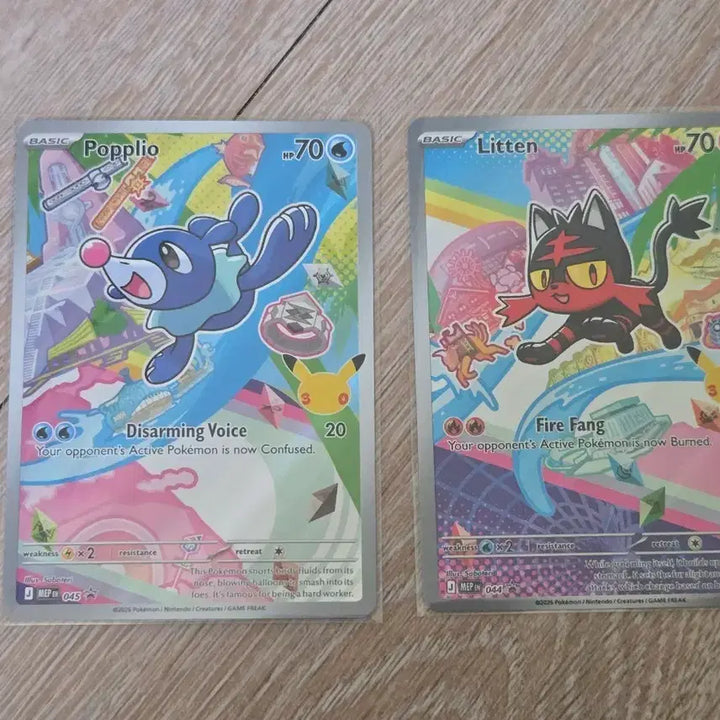 [BUNJANG] Pokemon North America First Partner Pack Series 7 (Set of 2) / 포켓몬 북미 퍼스터파트너 7세대 2개