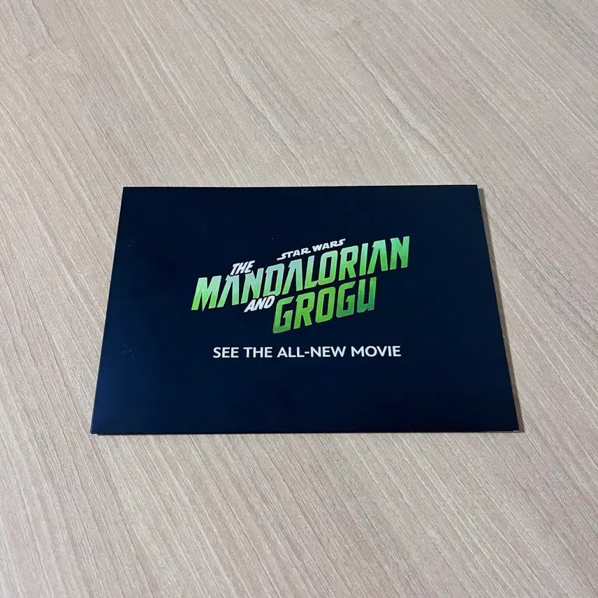 [BUNJANG] The Mandalorian and Grogu IMAX Original Sticker (Sealed) / 만달로리안과 그로구 아이맥스 오리지널 스티커 미개봉