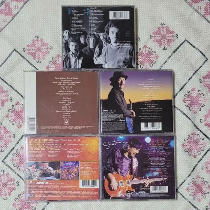 [BUNJANG] Santana CD Collection / 산타나 (SANTANA) 시디 모음