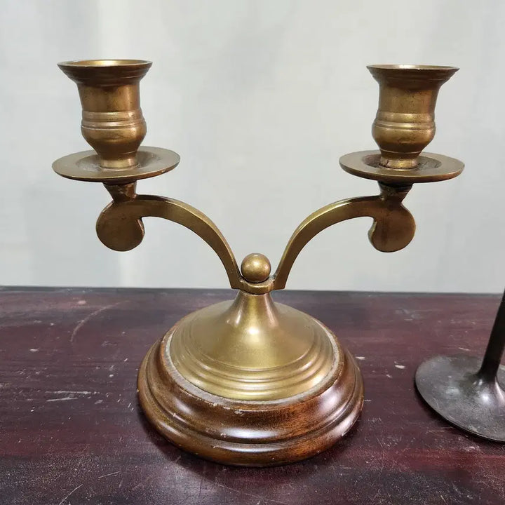 [BUNJANG] Antique Brass Candlesticks Set / 유럽 동 촛대 일괄판매합니다..