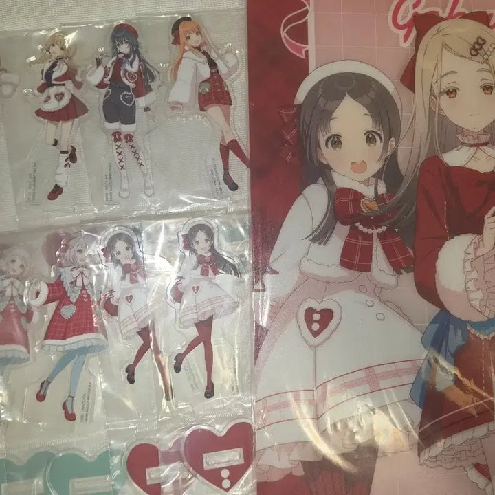 [BUNJANG] Kakumass Academy Mas Acrylic Standee Sakina Temari Kotone Chinatsu / 오늘만) 가쿠마스 학원마스 아크릴 판매 양도 사키 테마리 코토네 치나
