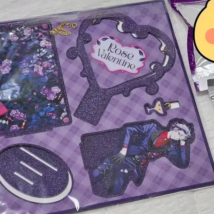[BUNJANG] NIJISANJI Fuwa Minato Valentine Acrylic Standee (Opened) / 니지산지 후와 미나토 발렌타인 아크릴 양도