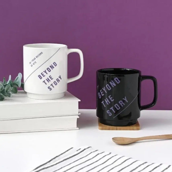 [BUNJANG] BTS Beyond The Story 10th Anniversary Official Book + Photocard + Color-Changing Mug Set / 방탄 비욘드 더 스토리 10주년 오피셜 북+포카+변색 머그컵
