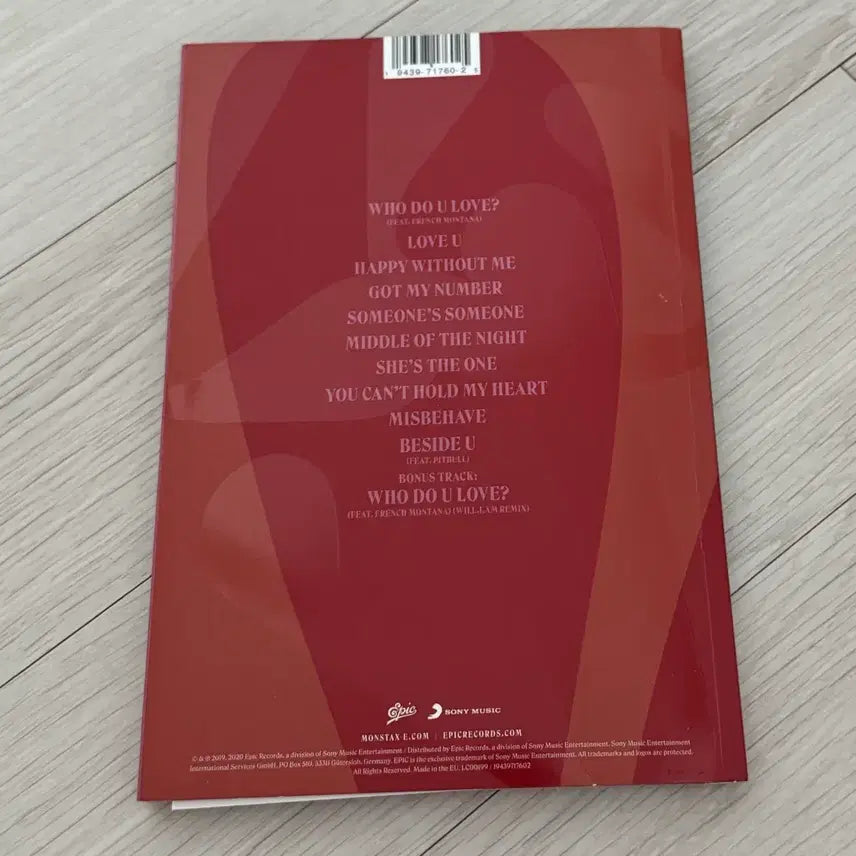 [BUNJANG] MONSTA X ALL ABOUT LUV Album (Unsealed) / 몬스타엑스 ALL ABOUT LUV 앨범(개봉)