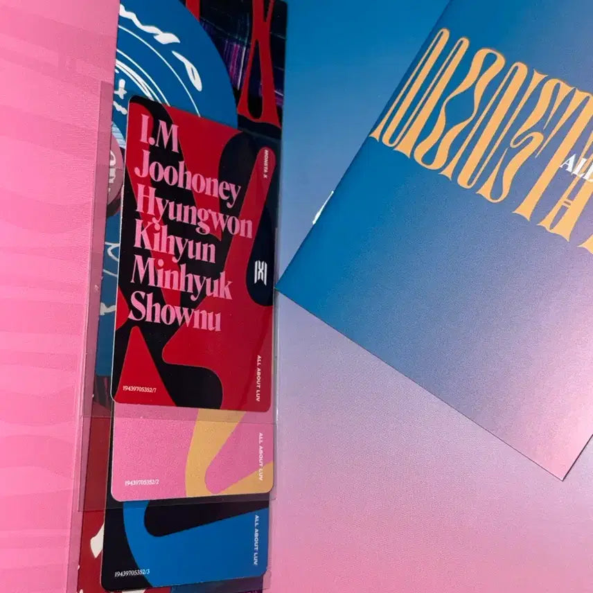 [BUNJANG] MONSTA X ALL ABOUT LUV Album (Unsealed) / 몬스타엑스 ALL ABOUT LUV 앨범(개봉)