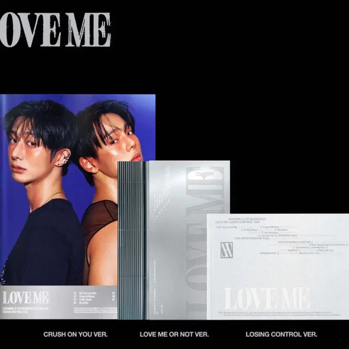 [BUNJANG] Shownu X Hyungwon LOVE ME Sealed Album Set / 셔누X형원 셔누형원 럽미 LOVE ME 미개봉 앨범 세트 싸게 판매합니다