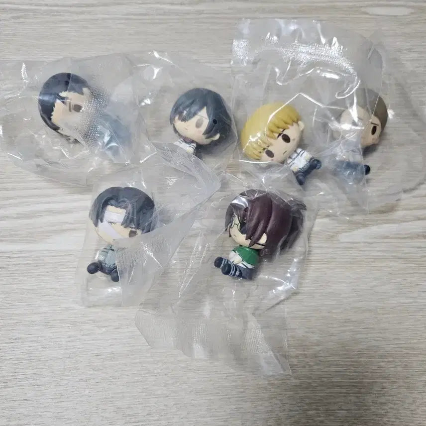 [BUNJANG] Attack on Titan Ichiban Kuji Prize H Chokonokko Full Set (Box Included) / 진격의거인 제일복권 h상 초코노코 풀세트(박스있음)