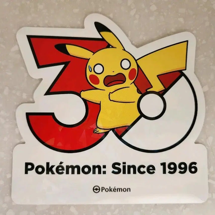 [BUNJANG] Pokemon Pikachu Sticker / 포켓몬 성수 팝업 놀란 피카츄 스티커