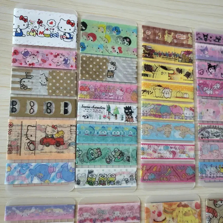 [BUNJANG] Sanrio Masking Tape Cutouts / 산리오 마스킹테이프 소분컷