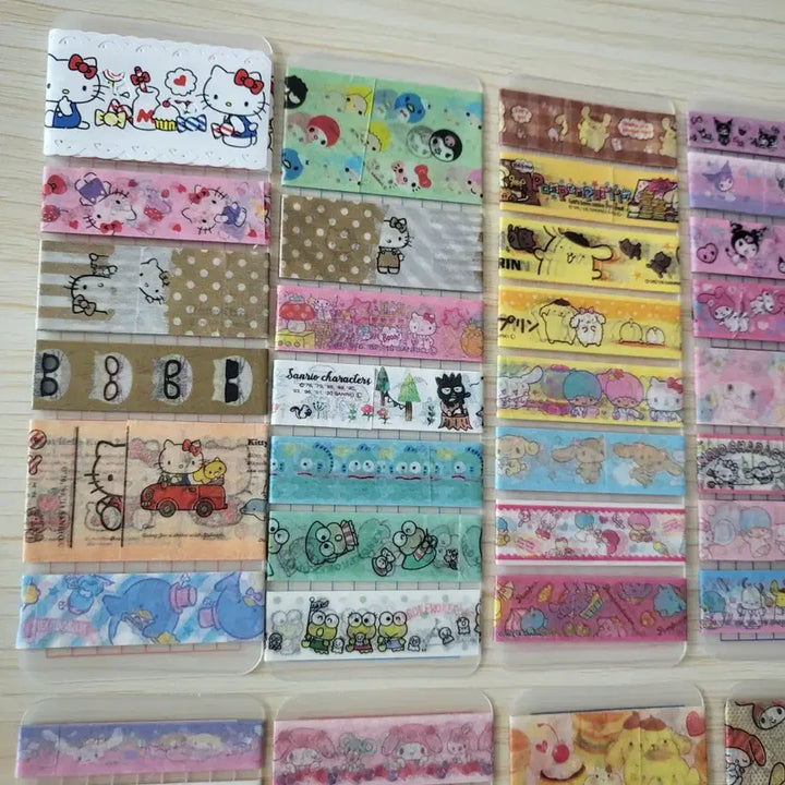 [BUNJANG] Sanrio Masking Tape Cutouts / 산리오 마스킹테이프 소분컷