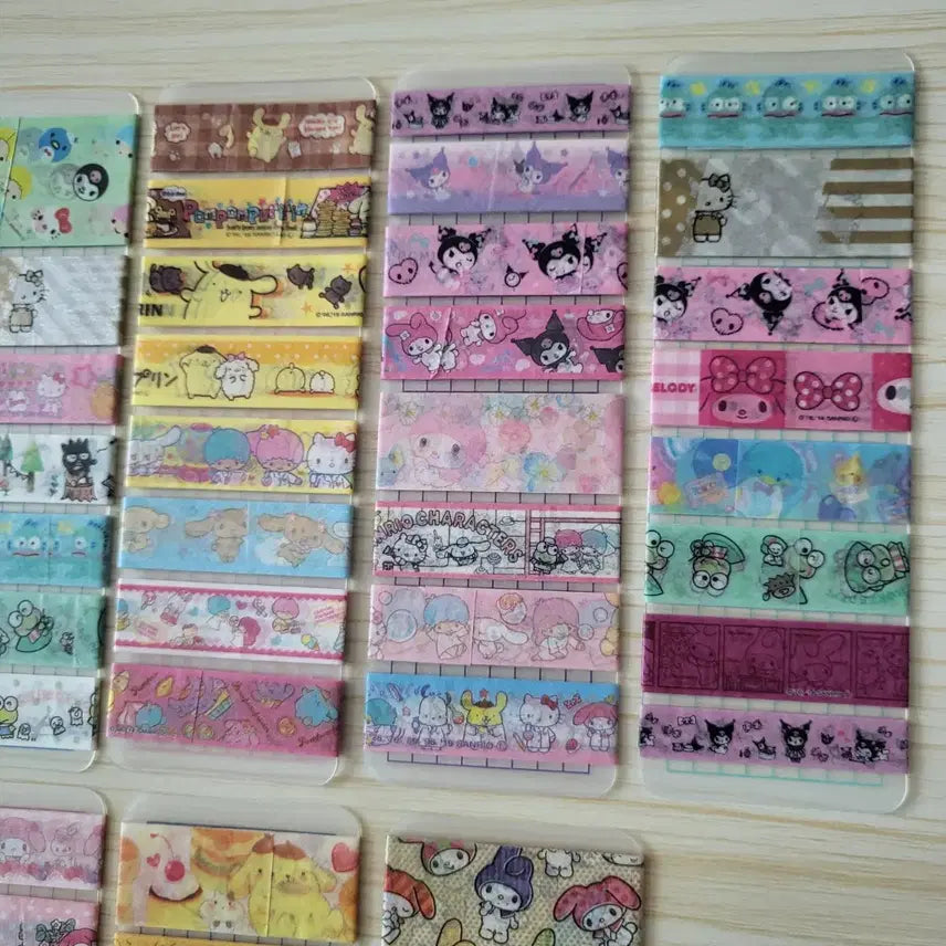 [BUNJANG] Sanrio Masking Tape Cutouts / 산리오 마스킹테이프 소분컷