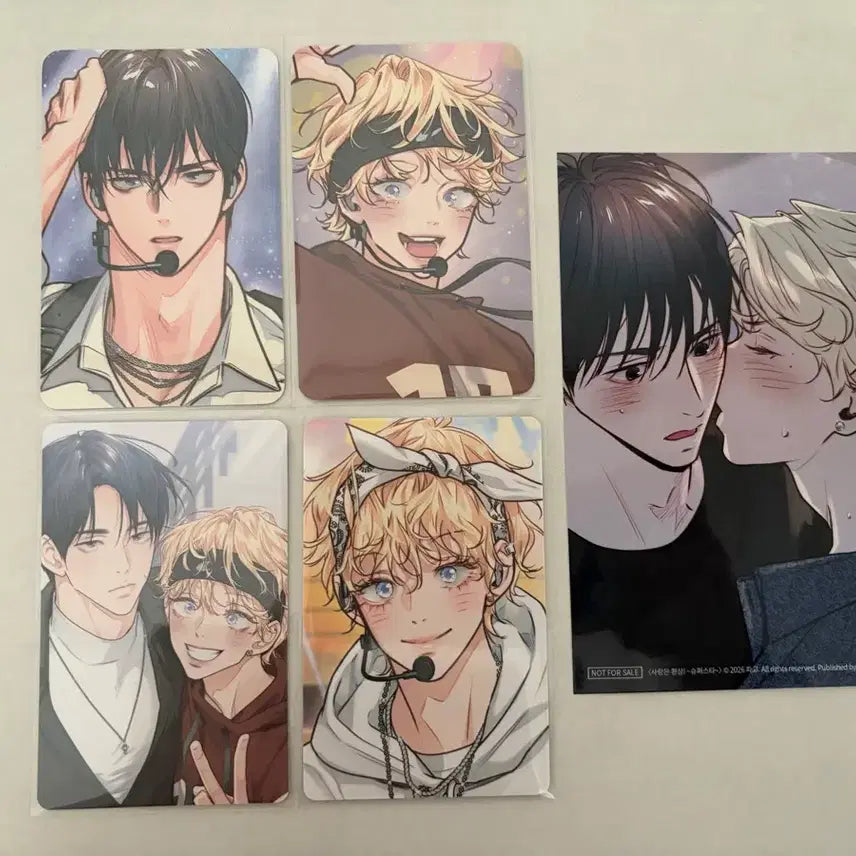 [BUNJANG] SPARKYLS Illusion of Love 10th Anniversary Official Photocard Set / 스파클즈 사랑은환상 10특, 시그포카, 컬포 세트 양도