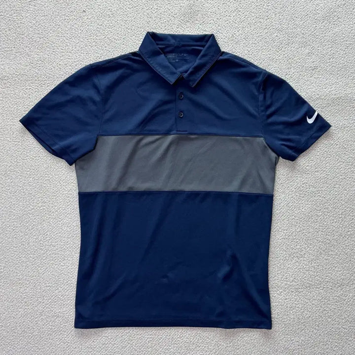 [SOLD OUT] 나이키 골프 L 스탠다드핏 반팔 네이비