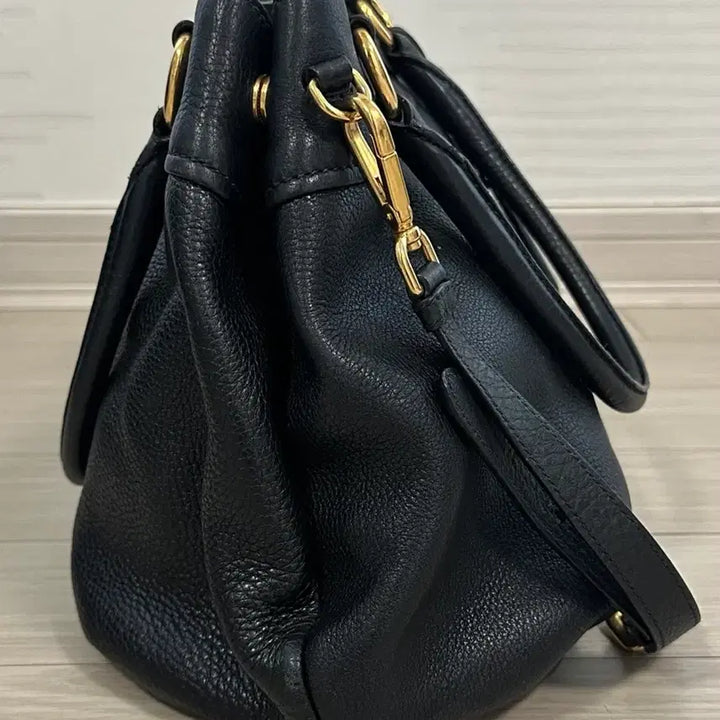 [BUNJANG] Prada Vitello Daino 2-Way Shoulder Tote Bag / 프라다 정품 비텔로 다이노 투웨이백 숄더백 토트백