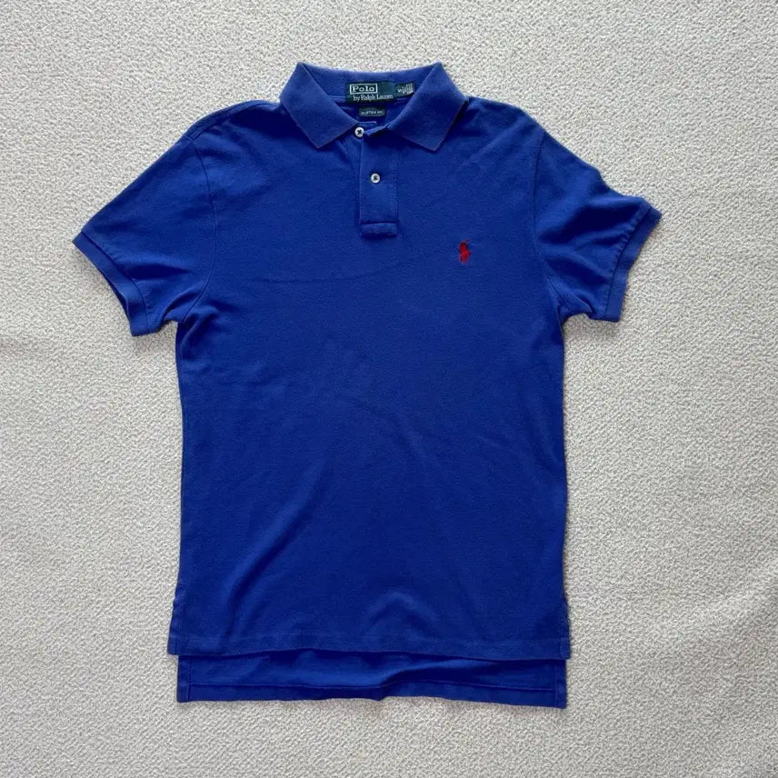 [SOLD OUT] 폴로 랄프로렌 S 블루 카라 티셔츠